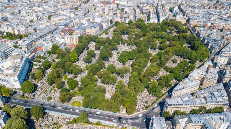 Montmartre Cemetery orCimetière de Montmartre, Paris, France