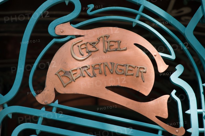 Paris, Architektur, Hector Guimard, Castel Beranger, 14 Rue La Fontaine, 1894-1898