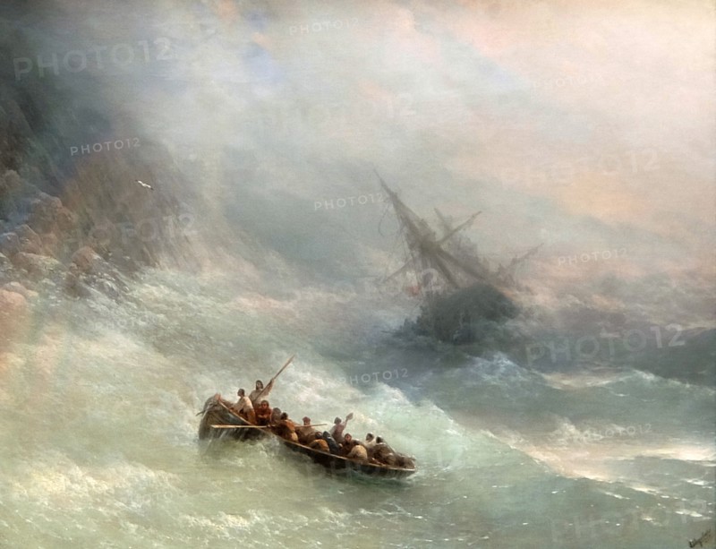 Ivan Aivazovsky
Ecole russe
L'arc en ciel
1835
Huile sur toile (102 x 132 cm)
Moscou, Galerie Trétiakov