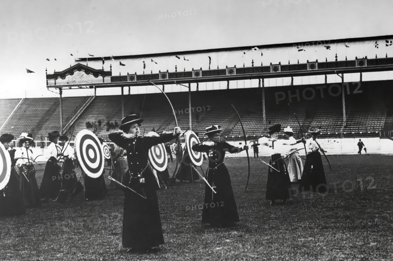 Women's archery at the summer Olympic Games London in 1908