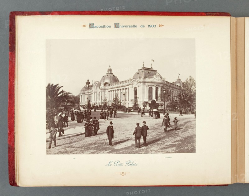 PARIS EXPO 1900 - PALACE SMALL Exposition Universelle Paris 1900. Le Petit Palais. Photographie de Neurdein Frères. Musée des Beaux-Arts de la Ville de Paris, Petit Palais.