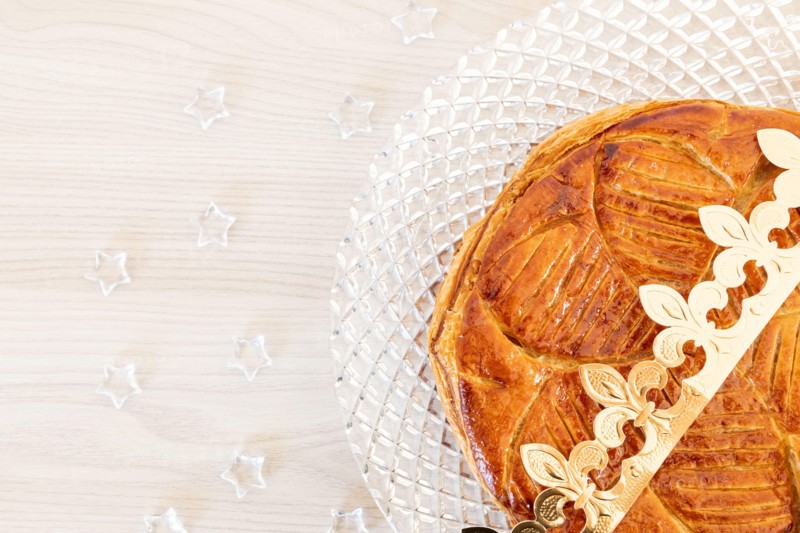 Galette des rois during the epiphany