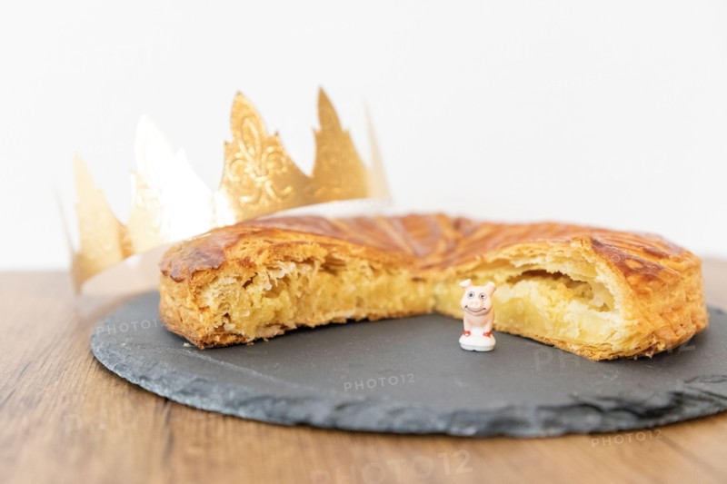 Galette des rois during the epiphany