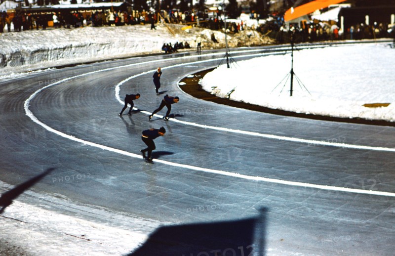 1960 Winter Olympics in Squaw Valley California: Men's speed skating competition