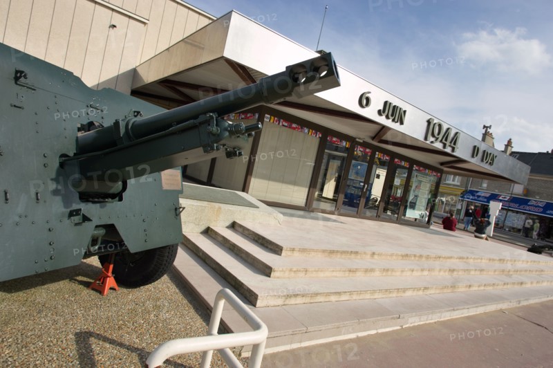 D Day Musee du Debarquement museum at Gold Beach at Arromanches Les Bains, Normandy, France