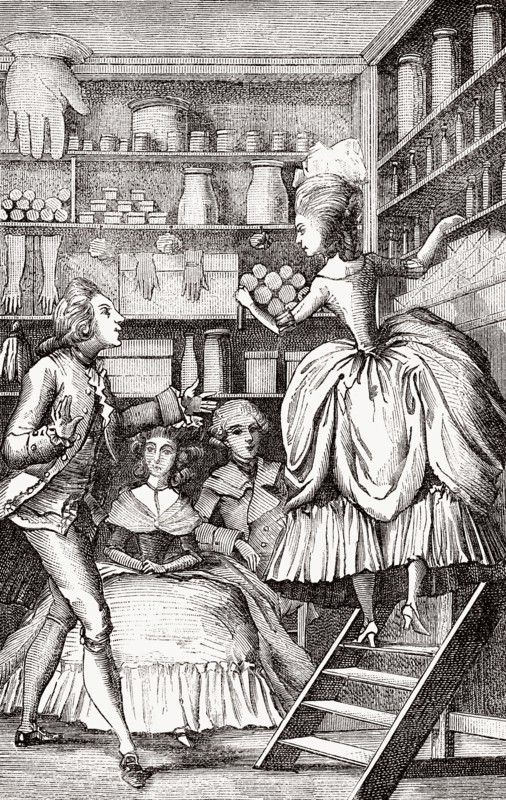 Perfumery, France, 18th century