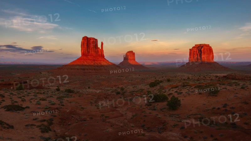 Monument Valley at sunrise