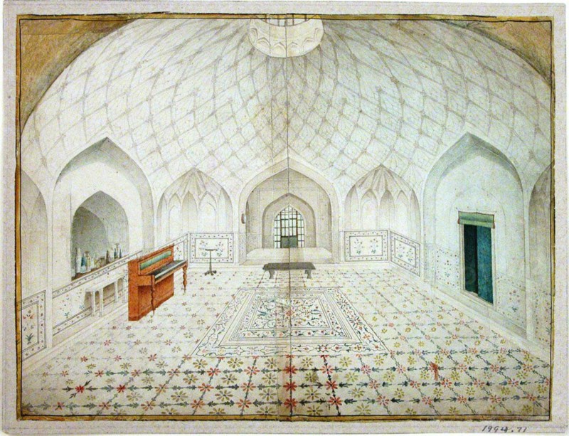Hammam Red Fort interior