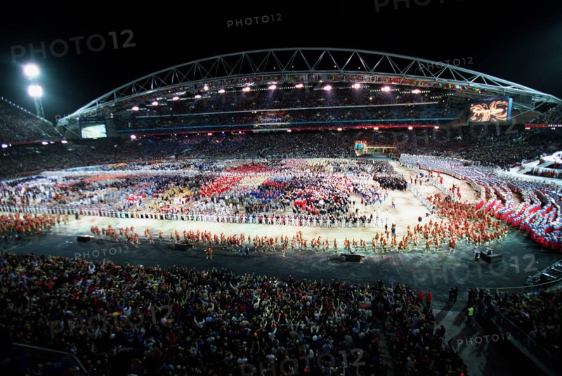 OPENING CEREMONY SYDNEY OLYMPIC GAMES OLYMPIC STADIUM SYDNEY SYDNEY AUSTRALIA 15 September 2000