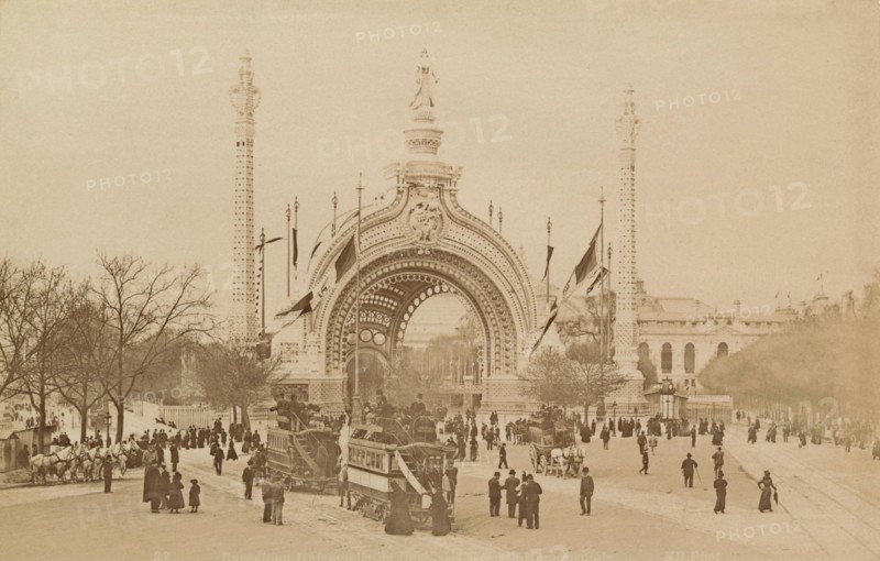 La porte monumentale, Exposition Universelle 1900