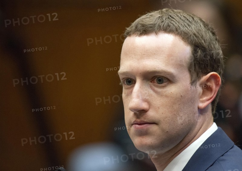 April 11, 2018 - Washington, District of Columbia, United States of America - Mark Zuckerberg, Co-Founder and CEO of Facebook, testifies before a meeting of the United States House Committee on Energy and Commerce during a hearing on ''Facebook: Transparency and Use of Consumer Data,'' on Capitol Hill in Washington, DC on Wednesday, April 11, 2018..Credit: Ron Sachs / CNP. (Credit Image: © Ron Sachs/CNP via ZUMA Wire)