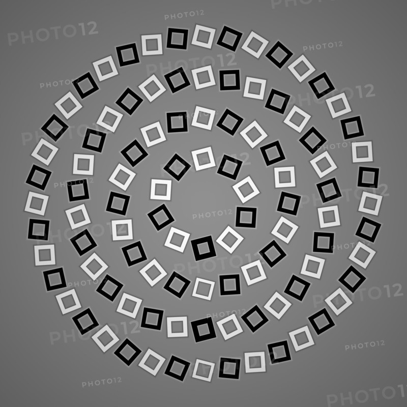 optical illusion fake spiral background