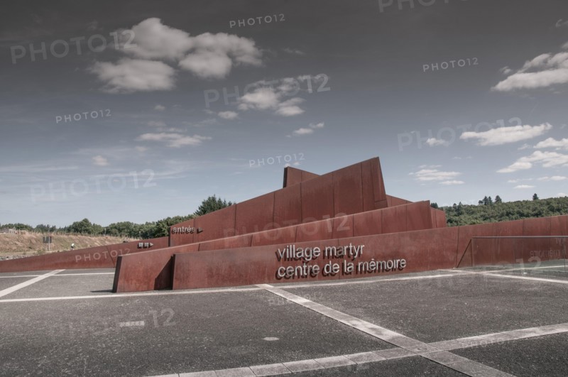 Oradour-sur-Glane French village destroyed on 10 June 1944, when 642 inhabitants were massacred by German troops. Centre de la mémoire d'Oradour
