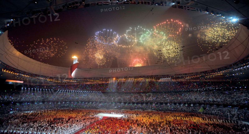 OLYMPIC GAMES BEIJING 2008.  THE OPENING CEREMONY. PICTURE DAVID ASHDOWN