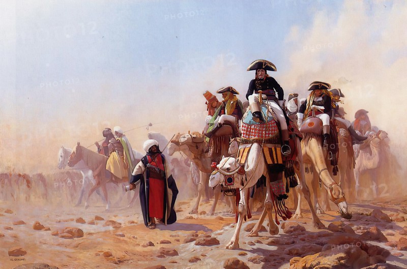 Jean-Léon Gérôme - Napoleon Nikolai General Staff Egypt 1867