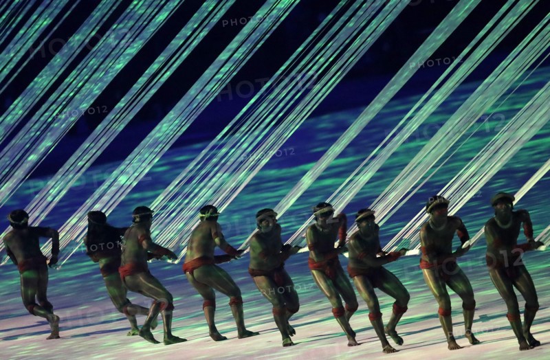 05.08.2016. Brazil, Rio de Janeiro - The formal opening ceremony of Olympic Games Rio 2016 on the stadium Maracana.Photo: Igor Kralj/PIXSELL