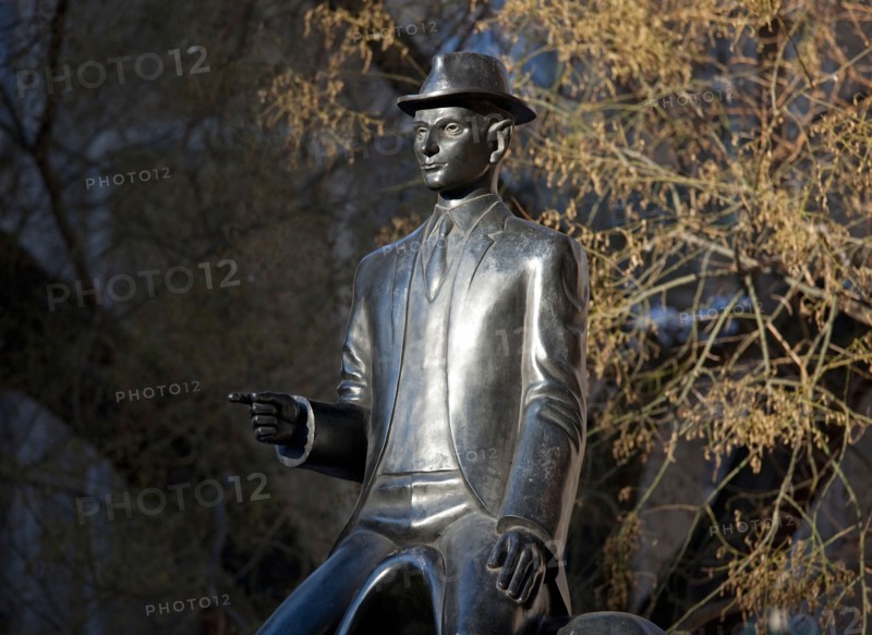 Prague - Franz Kafka monument