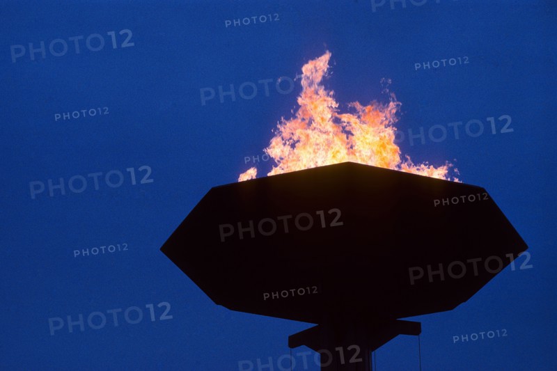 Olympic Flame at the 1988 Olympic Summer Games, Seoul Korea.