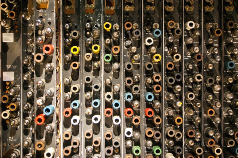 Pilot Ace computer (1950) designed by Alan Turing, Science Museum, Exhibition Road, London, England