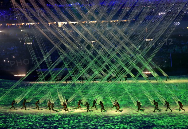 Rio De Janeiro, RJ, Brazil. 5th Aug, 2016. The legendary MaracanÃ£ Stadium was the site the opening ceremony of the 2016 Summer Olympic Games. Here, ] 2016 Summer Olympic Games - Rio Brazil.brian.peterson@startribune.com.Rio de Janeiro, Brazil - 08/05/2016. © Brian Peterson/Star Tribune/ZUMA Wire/Alamy Live News