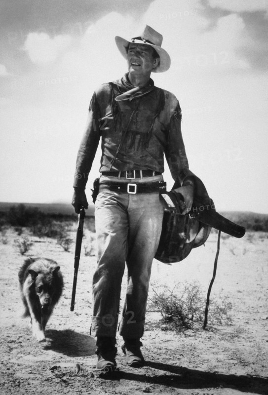 John Wayne, "Hondo", 1954 Warner Bros. File Reference # 32603_158THA