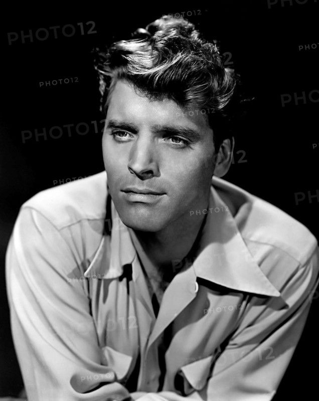 Burt Lancaster. Portrait of the American actor, Burton Stephen Lancaster (1913-1994), publicity still for the film "Desert Fury", 1941