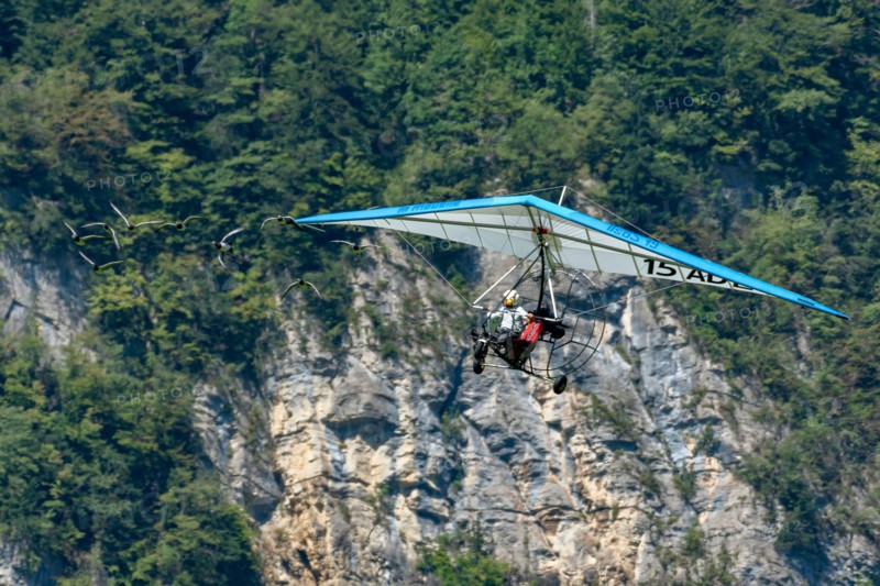 Voler Avec Les Oiseaux at Zigairmeet Air Show 2023 in Mollis, Switzerland