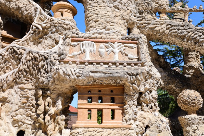 Ideal palace of the factor Cheval is a monument built in Hauterives by the factor Ferdinand Cheval, from 1879 to 1912