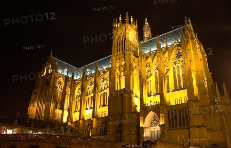 Cathedral Saint Étienne in Metz, Lorraine, France