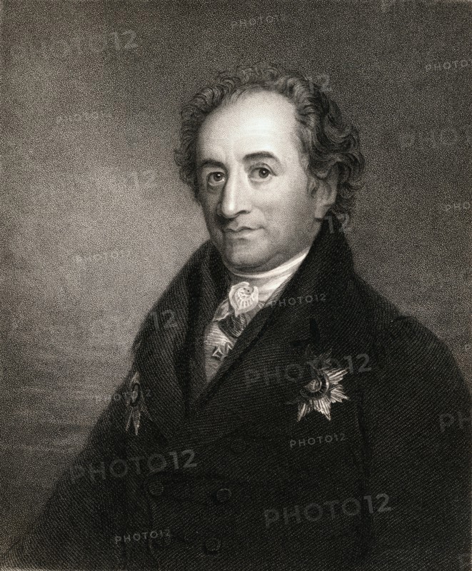 Johann Wolfgang von Goethe, 1749 -1832.  German writer and statesman.