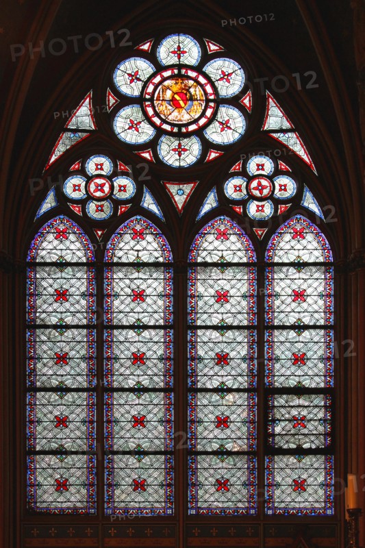 Stained Glass Window Notre Dame