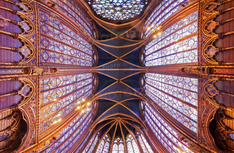 The Sainte Chapelle - Paris
