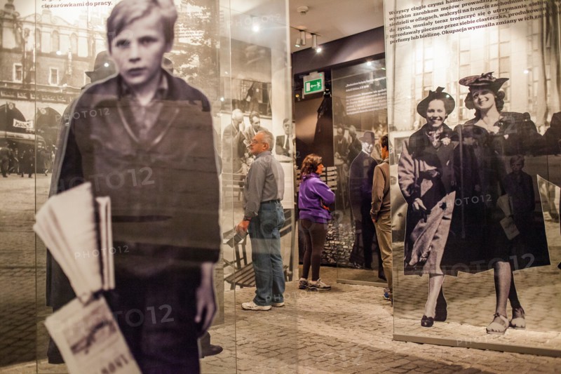 Oskar Schindler’s old factory museum. Exhibition devoted to Cracow under nazi occupation during the second world war,Cracow, Poland