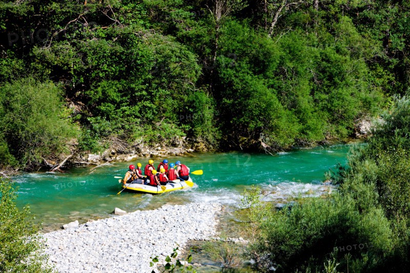 rafting, Verdon Gorge, Provence, France