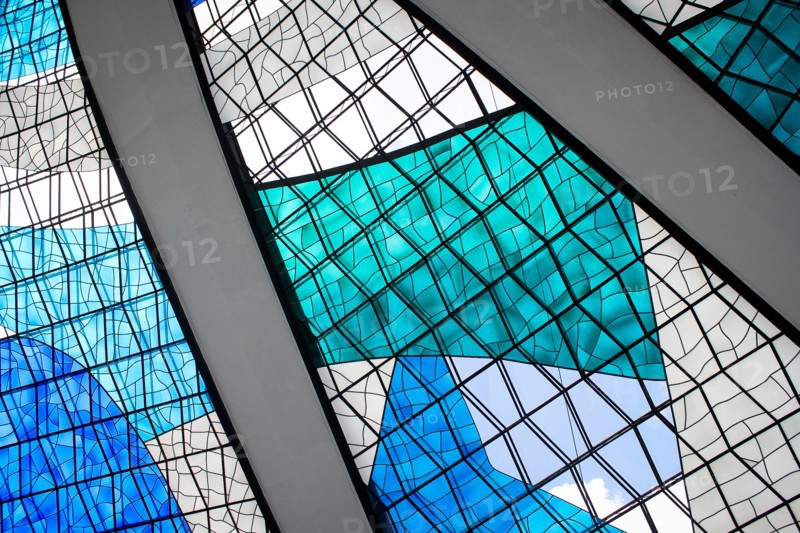 Brasilia Cathedral, Brasilia, 1970, Architect Oscar Niemeyer