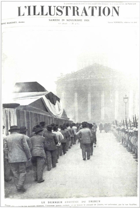 Transfert cendres Jaurès Pantheon