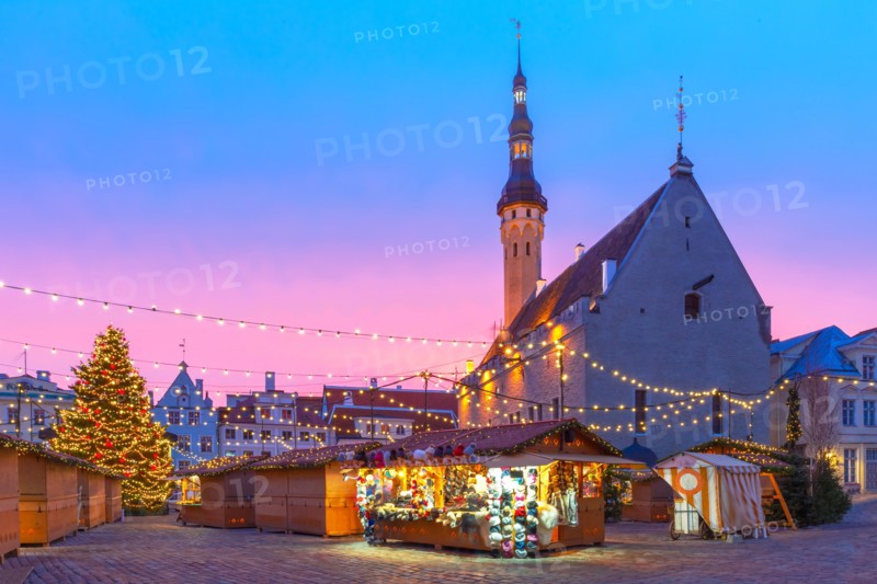 Christmas Market in Tallinn, Estonia
