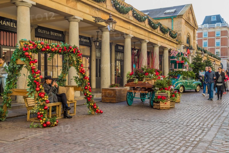 A typical view in Covent Garden
