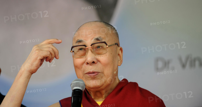 Tibetan spiritual leader the Dalai Lama  delivering a lecture on Universal Ethics at India International Centre in New Delhi on Thursday November 21,
