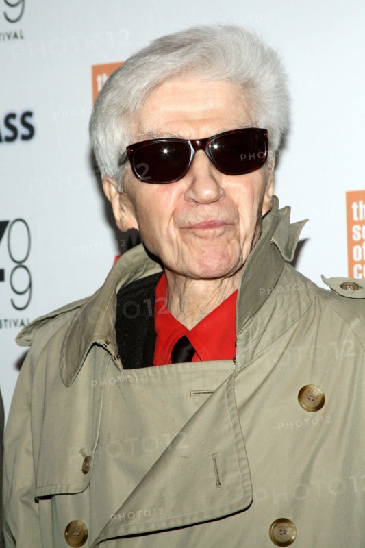 New York, NY, USA. 25 September, 2009. Alain Resnais at the arrivals to the "Wild Grass" premiere at Alice Tully Hall, Lincoln Center. Credit: Steve Mack/Alamy