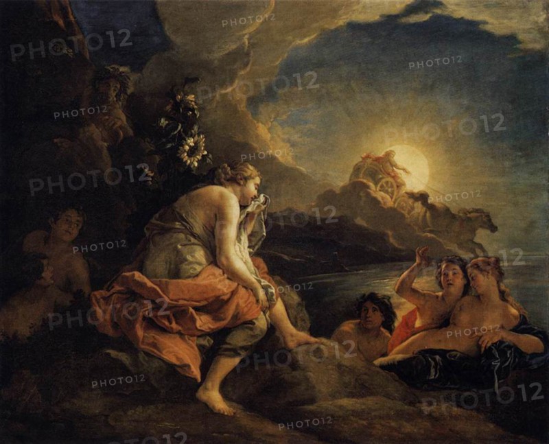 Clytie Transformed into a Sunflower 1688 by Charles De La Fosse