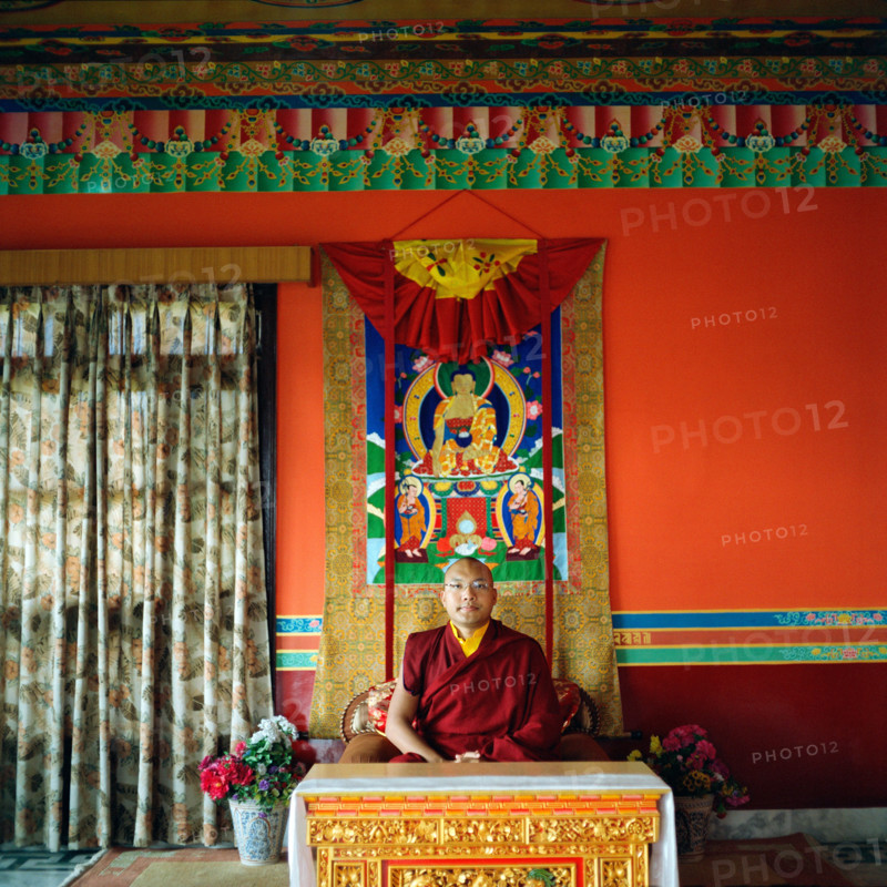 Ogyen Trinley Dorje, His Holiness, The seventeenth reincarnation of The Karmapa Lama. Vajra Vidya Institute, Sarnath India
