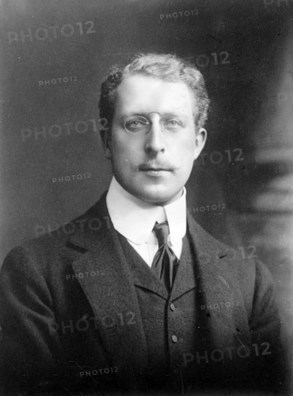 ALBERT I OF BELGIUM (1875-1934) in April 1910