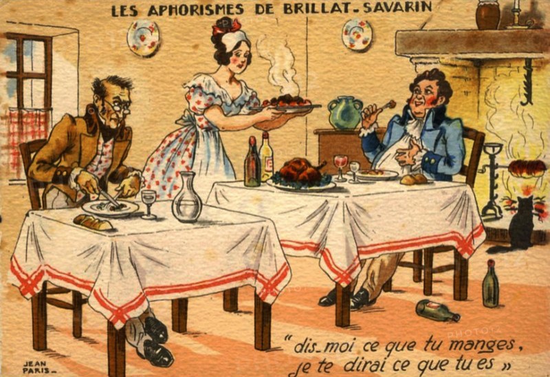 Gastronomie Aphorismes de Brillat Savarin 10