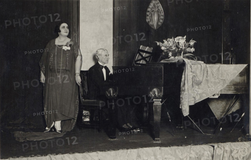 446 Nina Koshetz and Maurice Ravel, January 1928