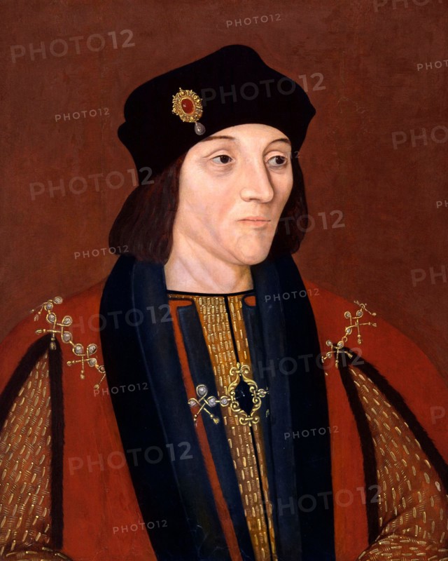 Henry VII. Portrait of King Henry VII (1457-1509), unknown artist, early 17th century