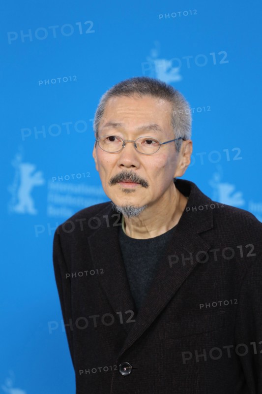Berlin, Germany, 19th February 2024, Director, Screenwriter, Producer, Camera, Editor, Hong Sangsoo at the photo call for the film A Traveler’s Needs (Yeohaengjaui Pilyo)  at the 74th Berlinale International Film Festival. Photo Credit: Doreen Kennedy / Alamy Live News.