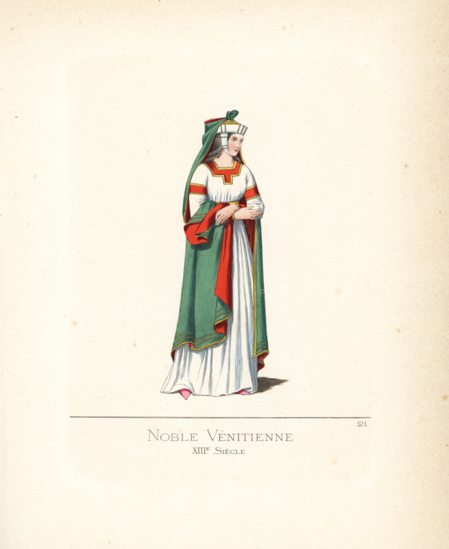 Noblewoman of Venice, 13th century.