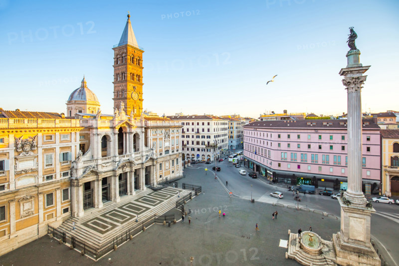 The Basilica di Santa Maria Maggiore in Rome, Italy.