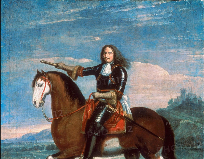 Equestrian portrait of Henri de la Tour d'Auvergne, Vicomte de Turenne (1611-1675)